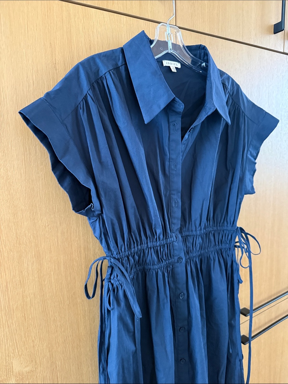 Jodifl Collard Navy Blue Dress women’s size Small - Picture 2 of 9